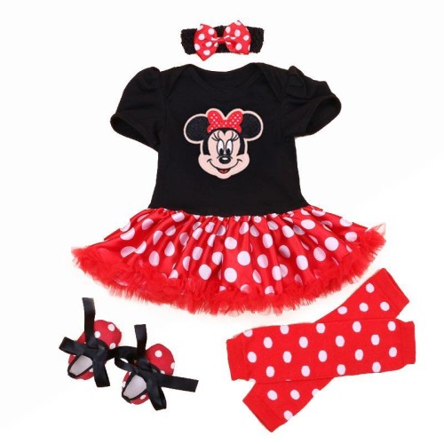 Newborn Girls Leg Warmers Dress Headband With Shoes