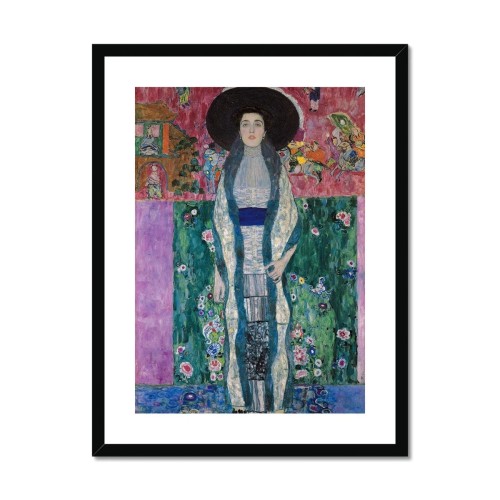 Adele Bloch-bauer By Gustav Klimt Framed & Mounted Print