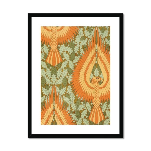 Aigles Et Chêne By Maurice Pillard Verneuil Framed & Mounted Print