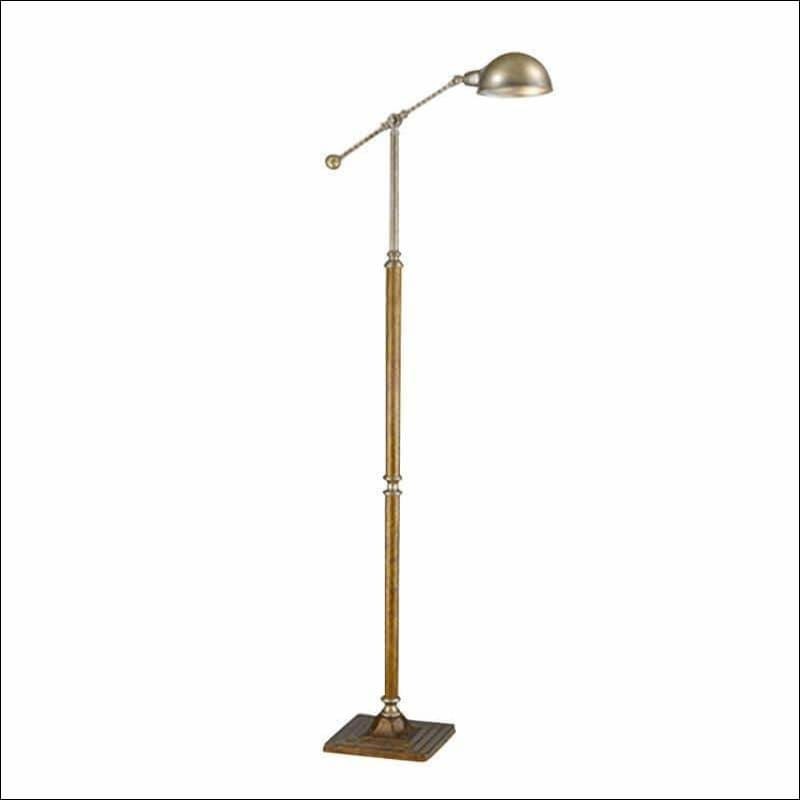 American Iron Bronze Floor Lamp