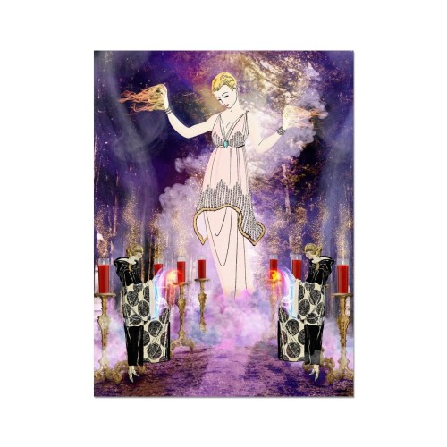 Aphromighty The 50ft Wiccan Fine Art Etching Print