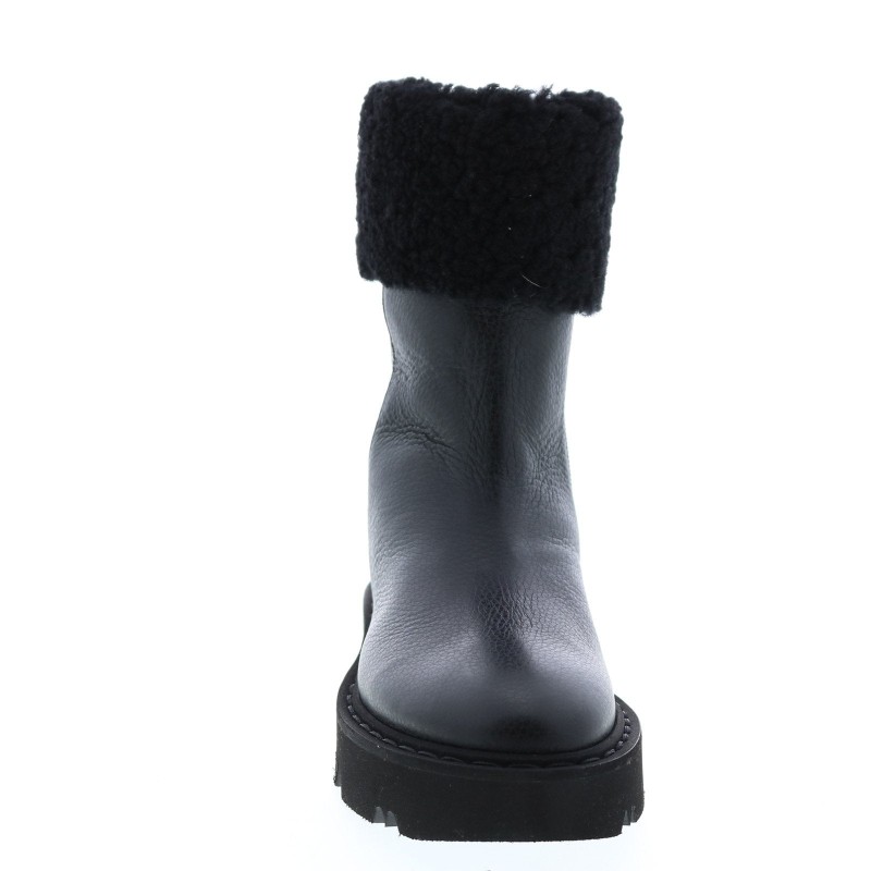 Aquatalia Heidy Tum Calf Shearling 34l3695-bbk The Good