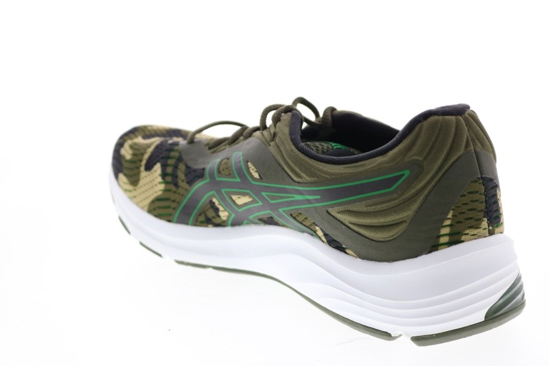 Asics Gel-pulse 11 1011a550 Mens Green Synthetic Athletic Running Shoes (2)