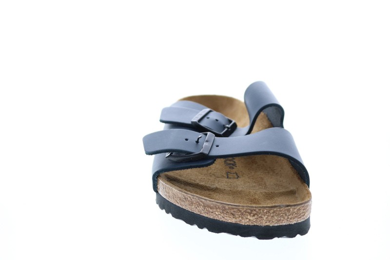 Birkenstock Arizona 51151 Mens Blue Leather Flip-flops Sandals Shoes (3)