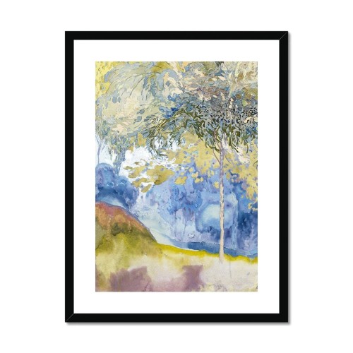 Boomrijk Landscape By Georges De Feure Framed & Mounted Print