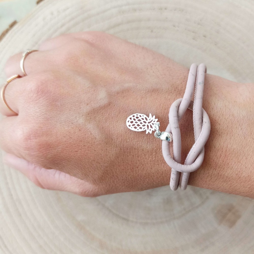 Bracelet En Liège, Ananas (2)