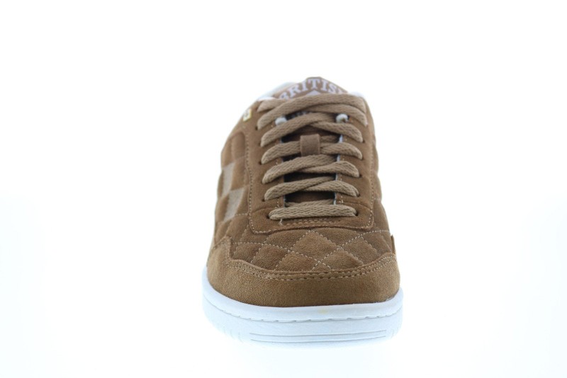 British Knights Quilts Bmquils-2584 Mens Brown Suede Lifestyle Sneakers Shoes (3)