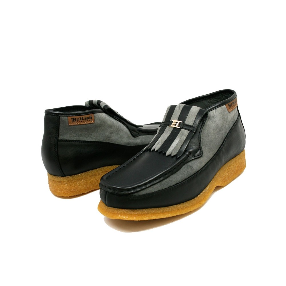 British Walkers Apollo Men's Leather And Suede Chukka Boot