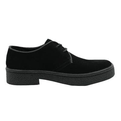 British Walkers Playboy Classic Low Cut Men's Black Suede Shoes (2)