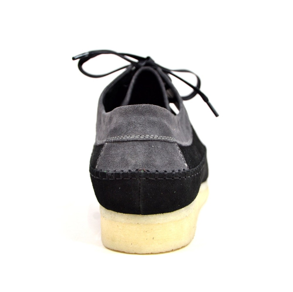 British Walkers Somerset Men's Leather And Suede Weaver Style Crepe Sole Shoes (5)