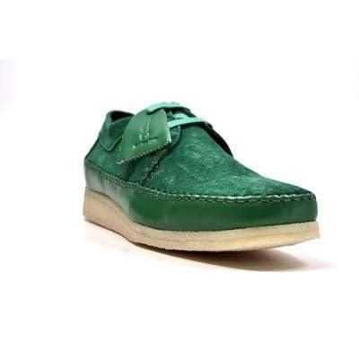 British Walkers Somerset Men's Dark Green Suede Weaver Style Crepe Sole Shoes (4)