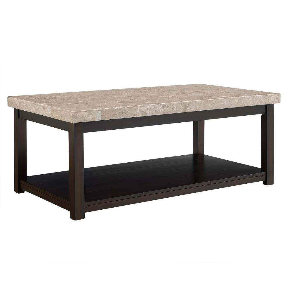 Caleb Coffee Table W/ Marble Top