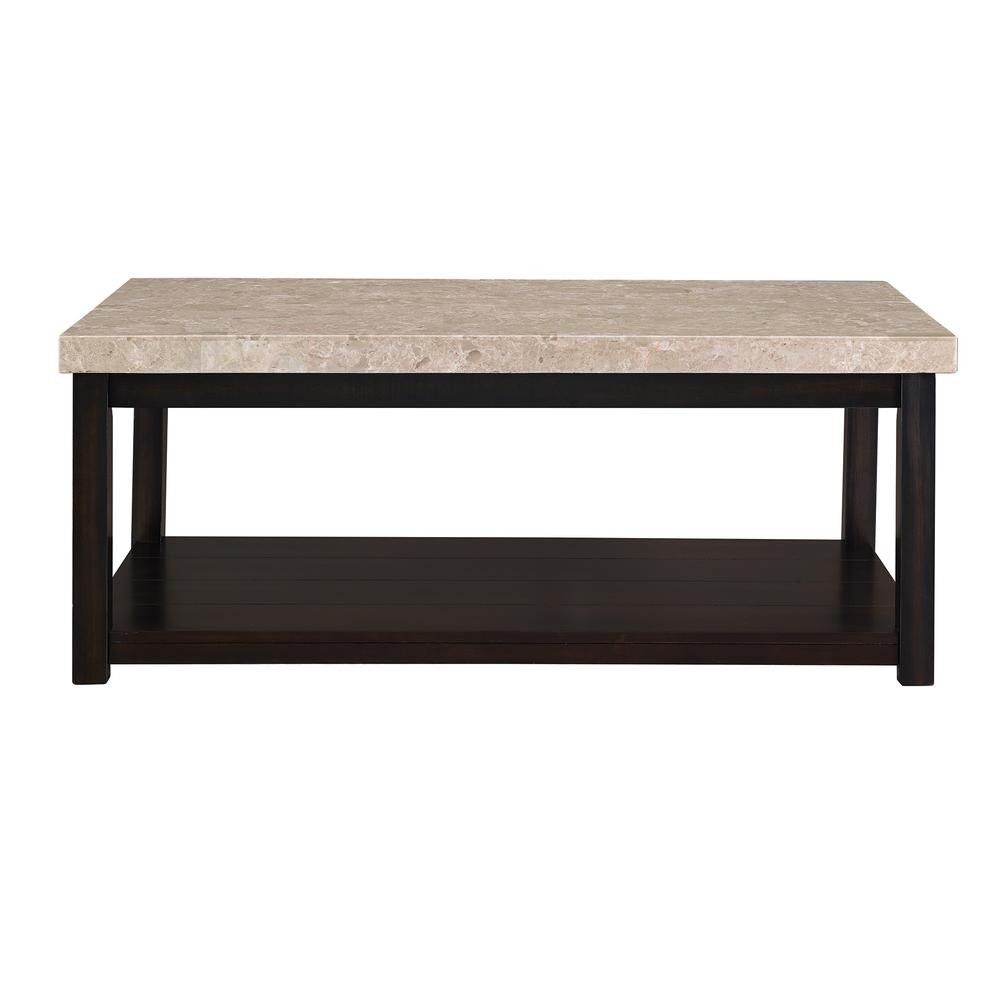 Caleb Coffee Table W/ Marble Top (3)
