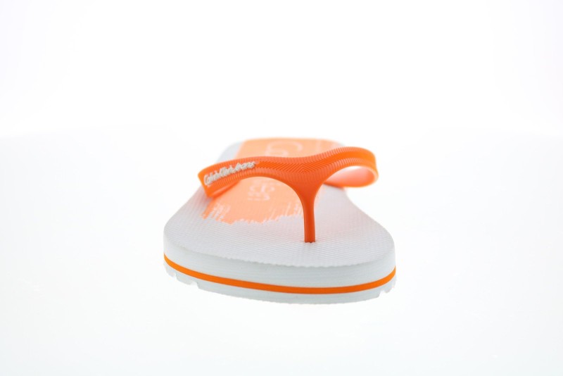 Calvin Klein Stewart Jelly 34s1582-wgf Mens Orange Synthetic Flip-flops Sandals Shoes (3)