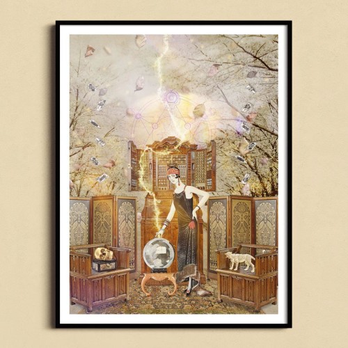 Cassandra The Mystic Marvel Framed & Mounted Print