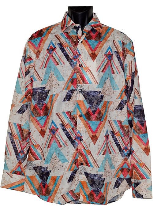 Cigar Shirt # S4072 Cream | 34% OFF