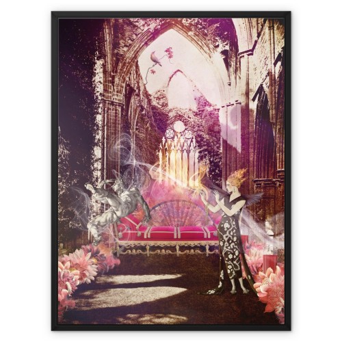 Circe The Phoenix Maker Framed Canvas