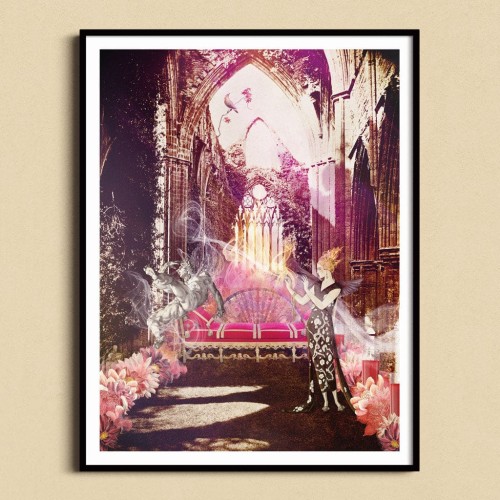 Circe The Phoenix Maker Framed & Mounted Print