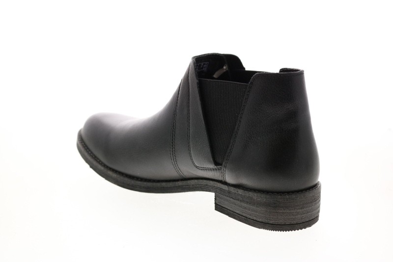 Clarks Demi Beat Leather 26135351 Womens Black Wide Slip On Chelsea Boots (2)