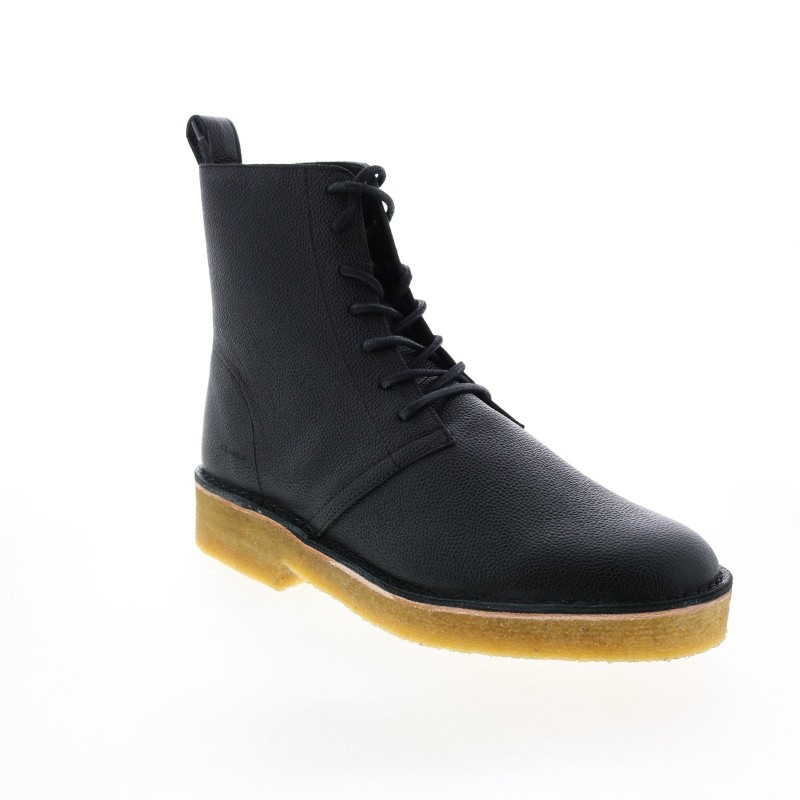 Clarks Desert Mali 2 26155678 Mens Black Leather Casual Dress Boots
