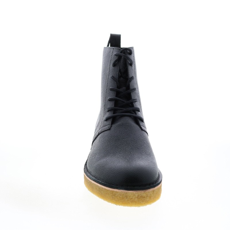 Clarks Desert Mali 2 26155678 Mens Black Leather Casual Dress Boots (3)
