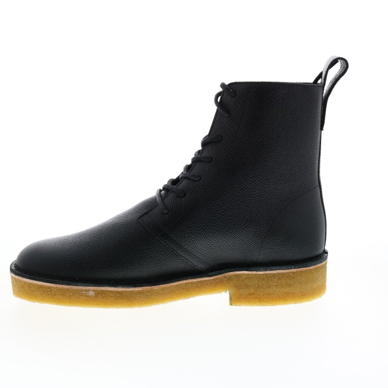 Clarks Desert Mali 2 26155678 Mens Black Leather Casual Dress Boots (5)