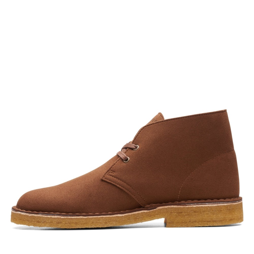 Clarks Originals Desert Boots Men's Brown Vegan Leather 26162423 (5)