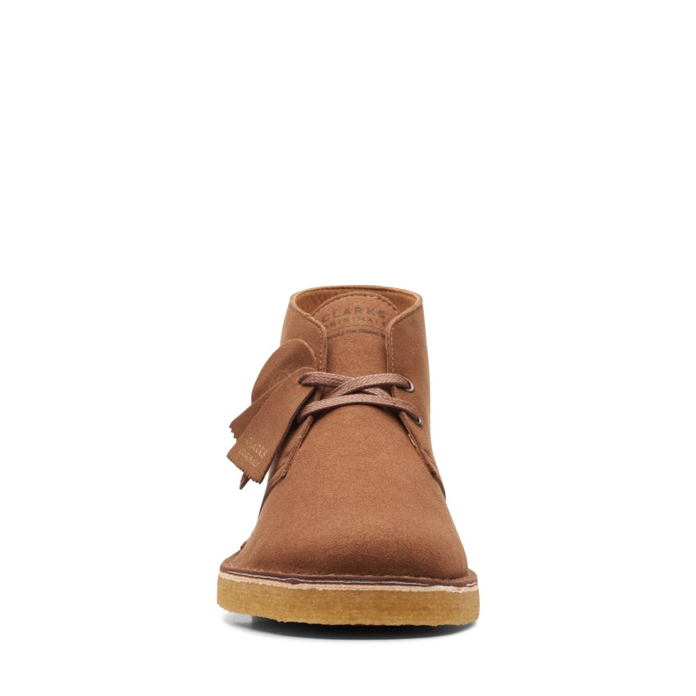 Clarks Originals Desert Boots Men's Brown Vegan Leather 26162423 (3)