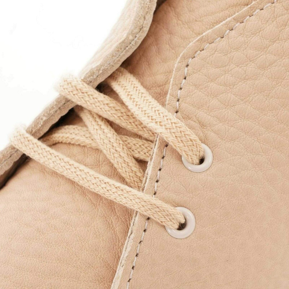 Clarks Originals Men's Desert Boots White Leather Chukka Boots (4)