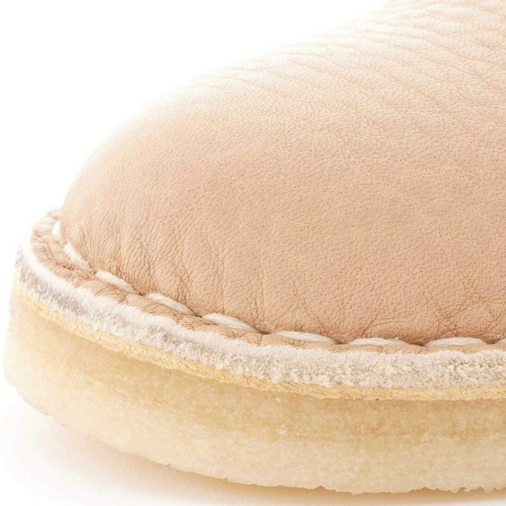 Clarks Originals Men's Desert Boots White Leather Chukka Boots (5)