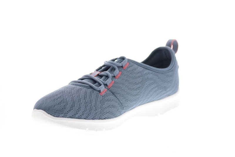 Clarks Step Allena Go 26150479 Womens Blue Gray Lifestyle Sneakers Shoes (4)