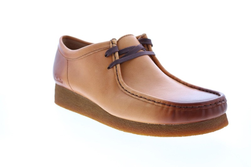 Clarks Wallabee 2 26158274 Mens Brown Leather Lace Up Chukkas Boots