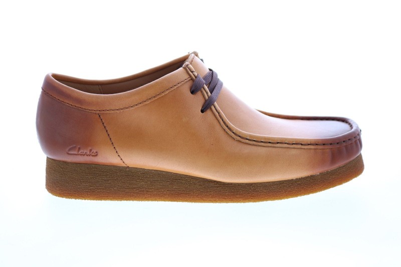 Clarks Wallabee 2 26158274 Mens Brown Leather Lace Up Chukkas Boots (2)