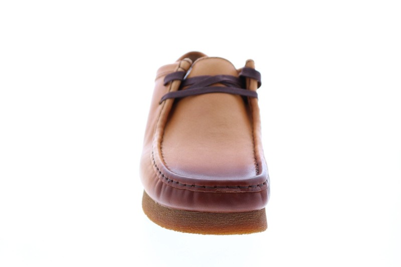 Clarks Wallabee 2 26158274 Mens Brown Leather Lace Up Chukkas Boots (3)