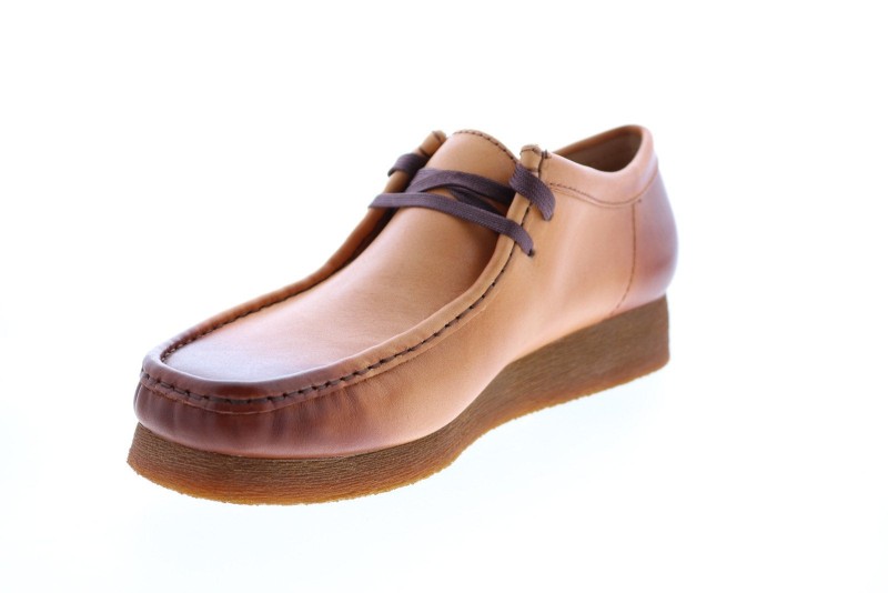Clarks Wallabee 2 26158274 Mens Brown Leather Lace Up Chukkas Boots (4)