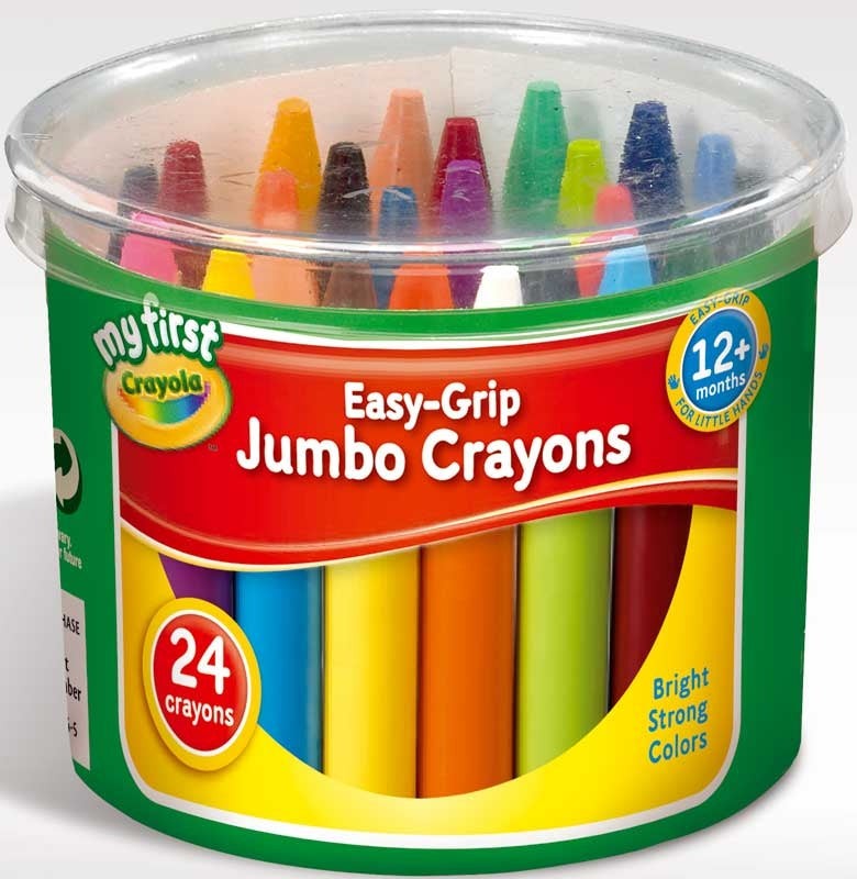 Crayola Easy Grip Jumbo Crayons