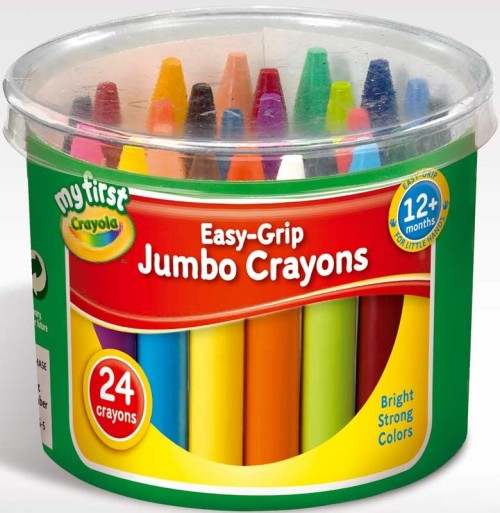 Crayola Easy Grip Jumbo Crayons