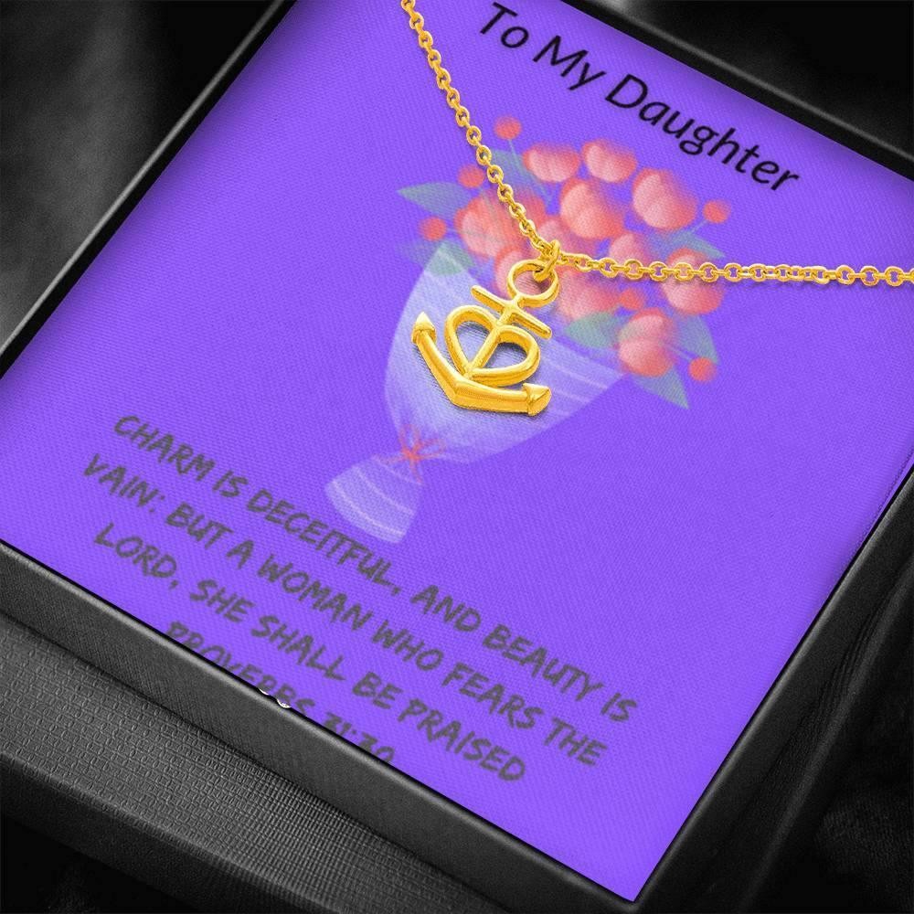 Dainty Polished To My Daughter Necklace | 33% OFF (4)