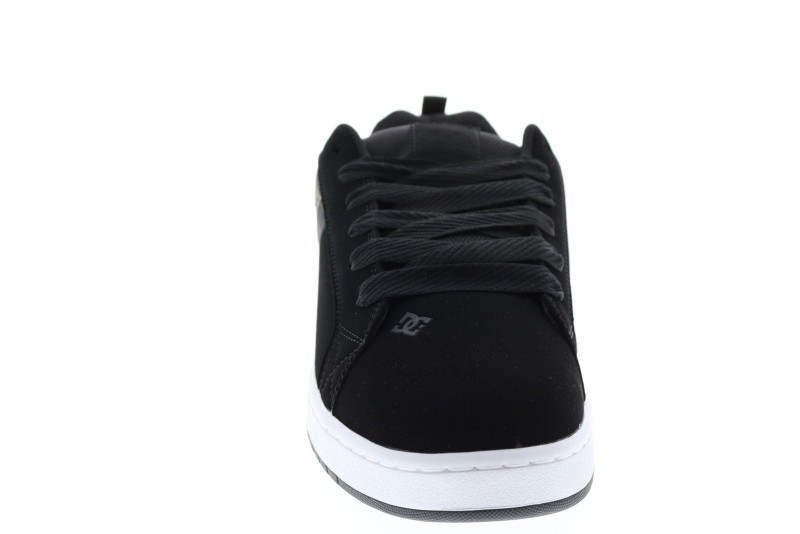 Dc Ct Graffik Sq Adys100442-bkn Mens Black Skate Inspired Sneakers Shoes (3)