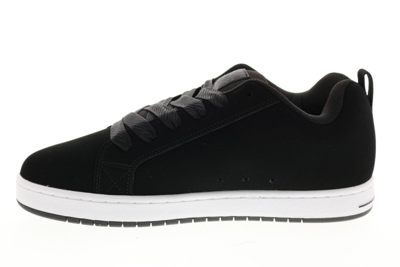 Dc Ct Graffik Sq Adys100442-bkn Mens Black Skate Inspired Sneakers Shoes (5)