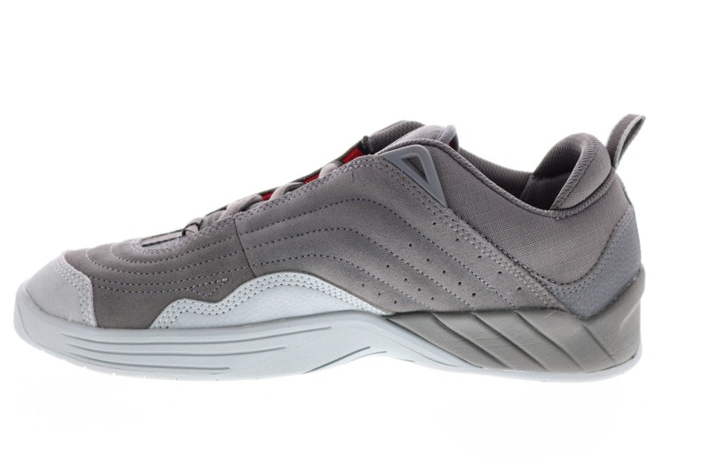 Dc Williams Slim S Adys100573-chr Mens Gray Skate Inspired Sneakers Shoes (5)
