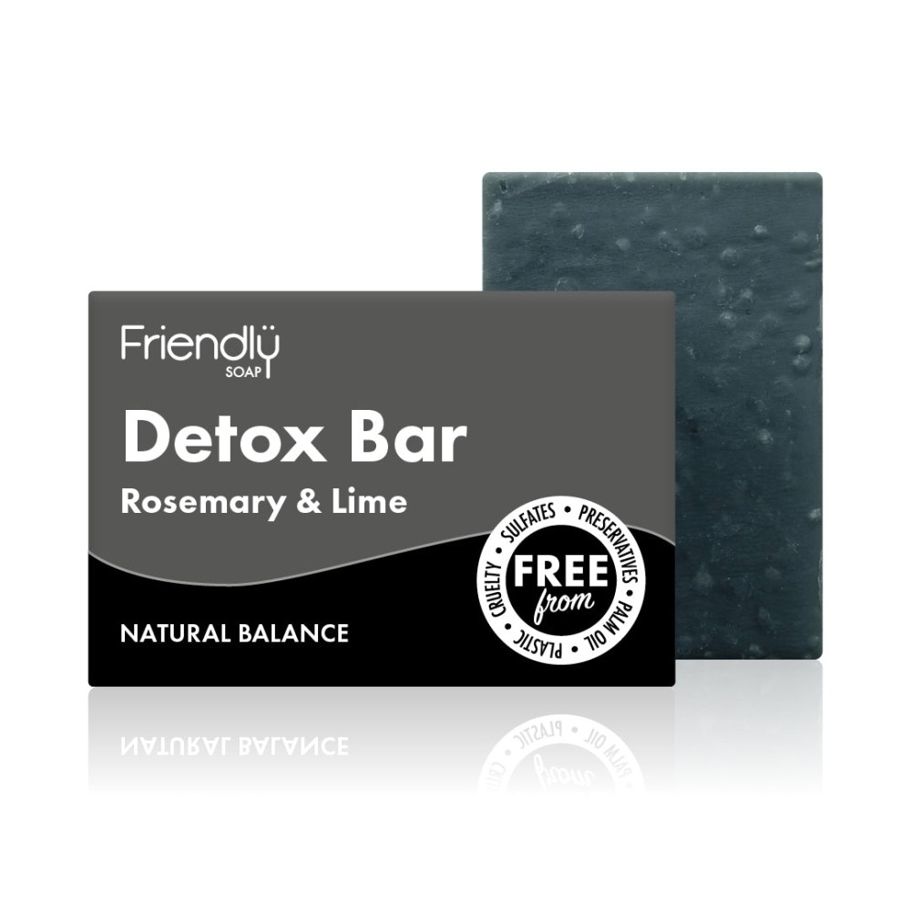 Rosemary & Lime With Activated Charcoal Soap Bar -  95g