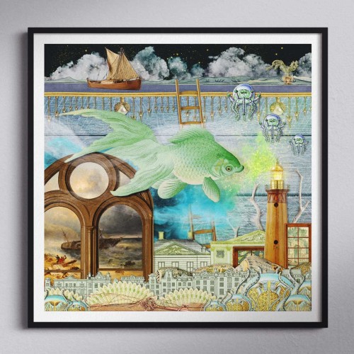 Down Where It's Wetter Part 1 Framed & Mounted Print