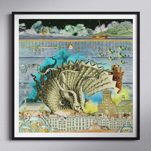 Down Where It's Wetter Part 2 Framed & Mounted Print