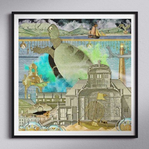Down Where It's Wetter Part 3 Framed & Mounted Print