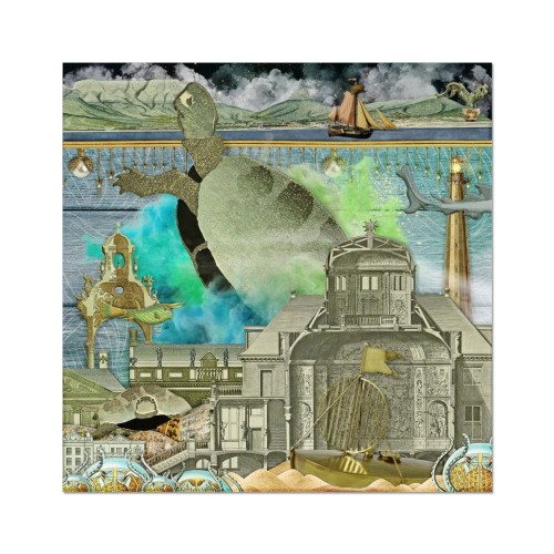 Down Where It's Wetter Part 3 Fine Art Etching Print