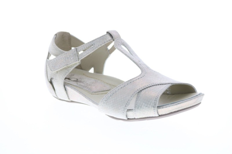 Earthies Ponza T-strap Ponza-wto Womens White Synthetic Strap Sandals Shoes