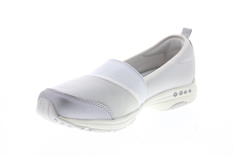 Easy Spirit Twist2 Setwist2 Womens Gray Wide Synthetic Loafer Flats Shoes (4)