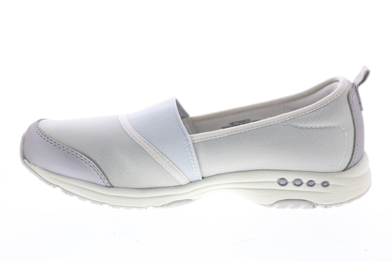 Easy Spirit Twist2 Setwist2 Womens Gray Wide Synthetic Loafer Flats Shoes (5)