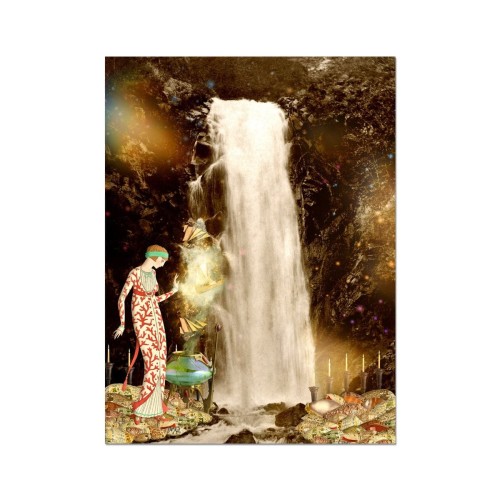 Echo The Siren Assassin Fine Art Etching Print